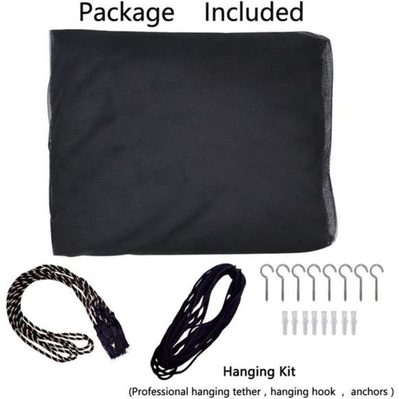 Mosquito NET for Bed Canopy, Four Corner Post Curtains Bed Canopy Elegant - Picture 4 of 7